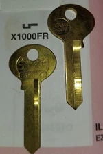 CCL, Corbin, Russwin,  X1000FR, X00FR, CO14, CO54, CO54 1/2, Vintage Key Blank.