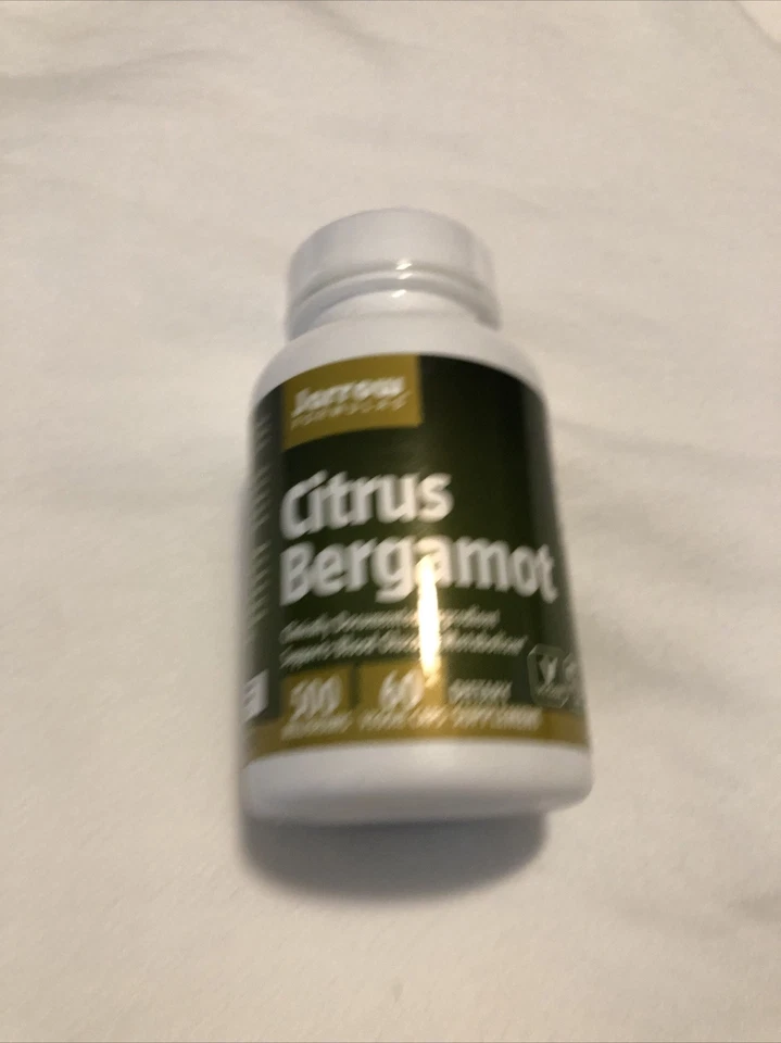 Jarrow Formulas, Inc. Bergamota cítrica vegana 500 mg 60 cápsulas vegetales Foto 3 de 4