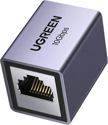 Ethernet Extender 10Gbps, Ethernet Coupler for Cat8 Cat7 Cat6 Cat5 Cable, 328Ft