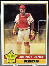 1976 Topps Johnny Bench #300