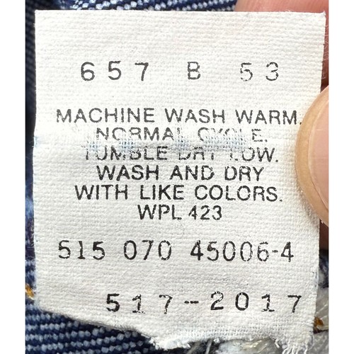 Vintage 1980er Levi's 517 Jeans Herren 38x29 Distressed Boot Cut Denim Made USA - Bild 9 von 9