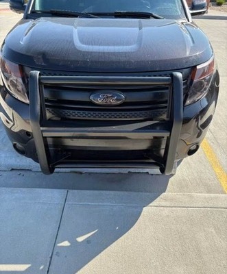 Front Push Bumper Bull Bar Guard for Ford Explorer 2011-2015 Black Steel