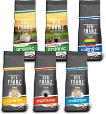Der-Franz Coffee Pack Whole Beans 500g Pack of 6 Medium Roast Organic 21.33 per kilo