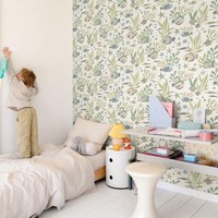 Grandeco Nemo Texturiert Vinyl Tapete TüRkis LD3309 Stilvoll Dekorativ Innenraum