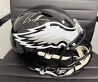 Philadelphia Eagles Brandon Graham Autographed Black Speed Replica Helmet, BAS