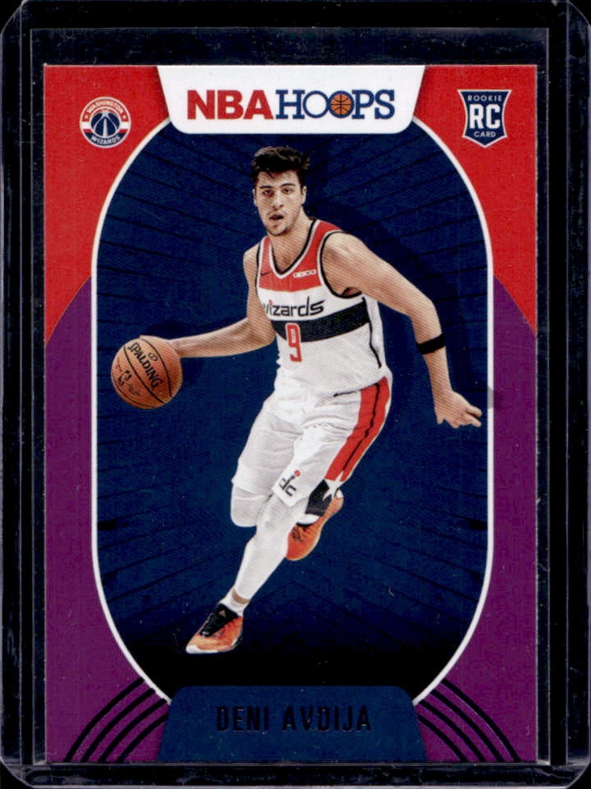 2020-21 Hoops Deni Avdija RC Purple Rookie #201 Wizards