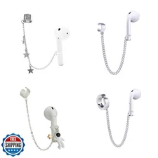 CCeCCe 4 Pair Wireless Earbuds Anti-Lost Straps Wireless Ear Buds Clip Holder