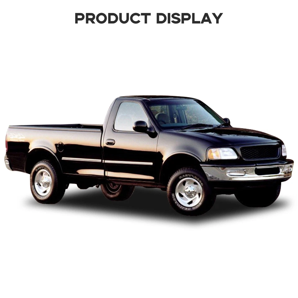 Espejos retrovisores telescópicos manuales negros para Ford F150 1997-04 lado derecho+derecho Foto 2 de 4