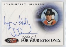 2007 The Complete James Bond 007 Lynn-Holly Johnson as Bibi Dahl #A52 Auto ob9