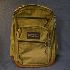 JanSport Cool Student 17.5" Backpack - Khaki Color BRAND NEW SAME DAY SHIPPING