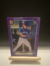 2026 Bowman Blaine Bullard 1st /250 Purple Scorecard Border #BP-18 Blue Jays