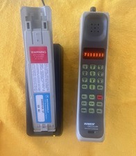 Vintage Motorola DynaTAC Ultra Classic Brick Phone - Two Batteries With Charger