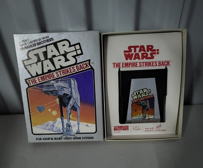 Empire Strikes Back 1982 Star Wars ATARI 2600 Game NEW Unused w BOX INSERTS