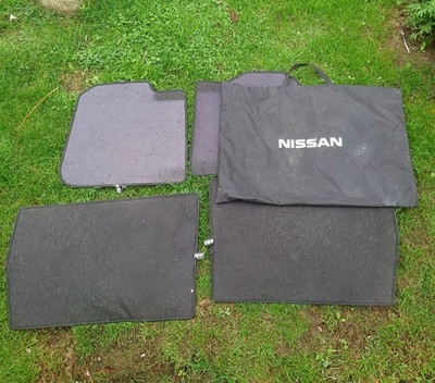 Official Nissan X-trail T30 Window Sun Shades Set of Four Black