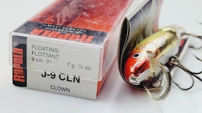Rapala Silver Plated Jointed J9-CLN Clown 3-1/2