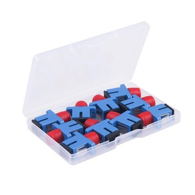 10 PCS FC Female To SC Female UPC Simplex Single Mode Adapter Coupler Cable