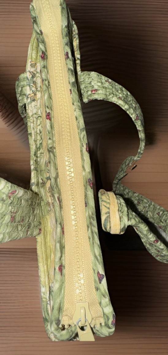 Donna Sharp Patchwork Quilted Messenger Shoulder … - image 3