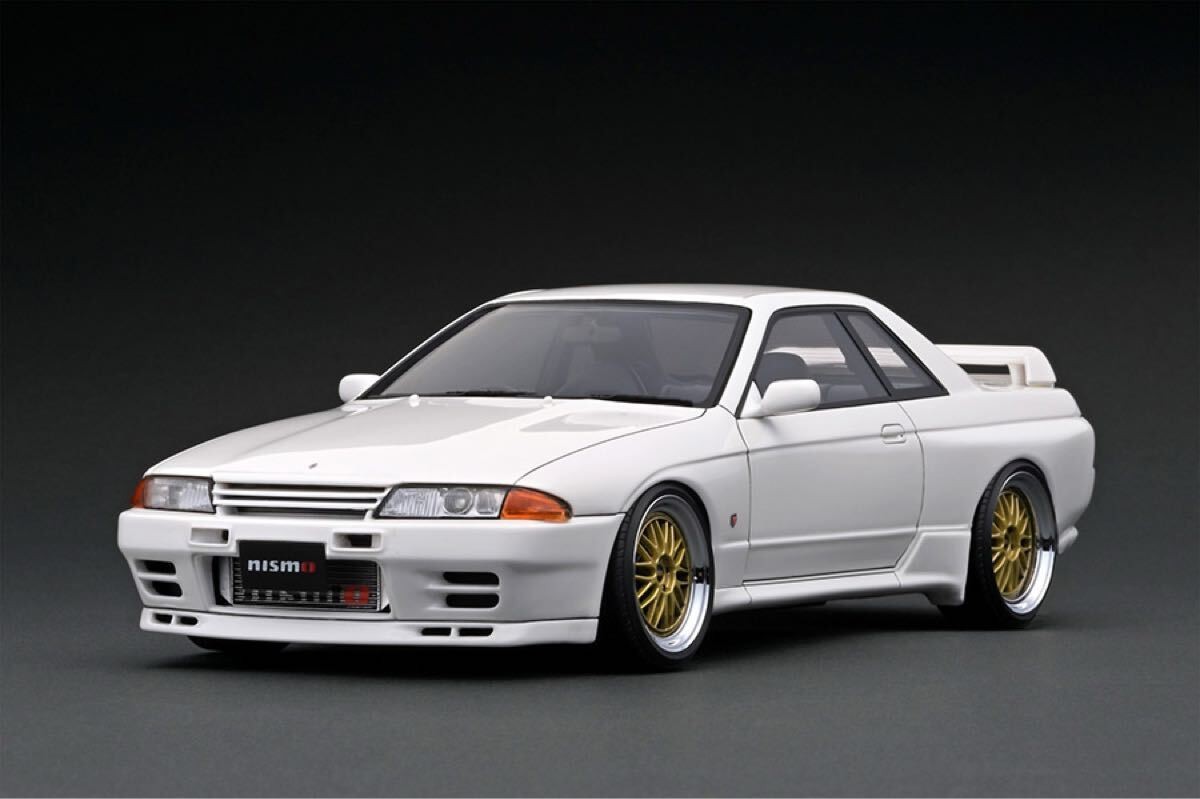 Ignition Model 1/18 Nissan Skyline GT-R Nismo BNR32 White