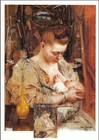 Akseli Gallen-Kallela Madonna Mother is Breastfeeding Finland Mint FDC Card 2006