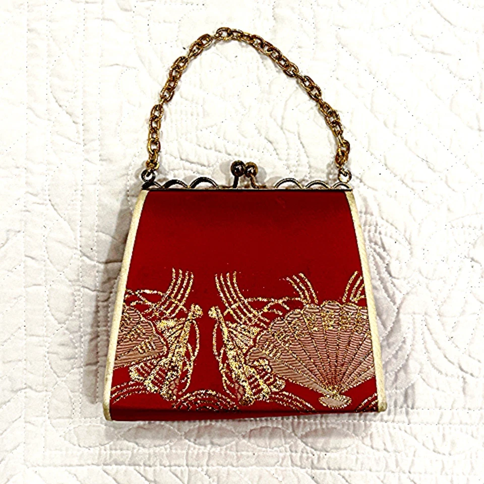 Lote de 3 bolsos de noche étnicos bordados vintage  Foto 3 de 4