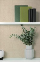 Vliestapete Einfarbig Leinenoptik Textilstruktur Modern Beige 79165-1 (3,04€/1Qm