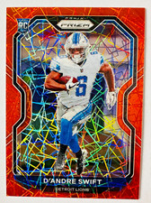 2019 Panini Prizm Devin Singletary ORANGE Lazer Prizm RC #335 Bills Star Rookie!