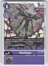 Devimon Uncommon Starter Deck 06: Venomous Violet ST6-08 U LP