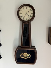 E. Howard Style #5 Weight Driven Banjo Clock. Working Condition. C1880s. Nice