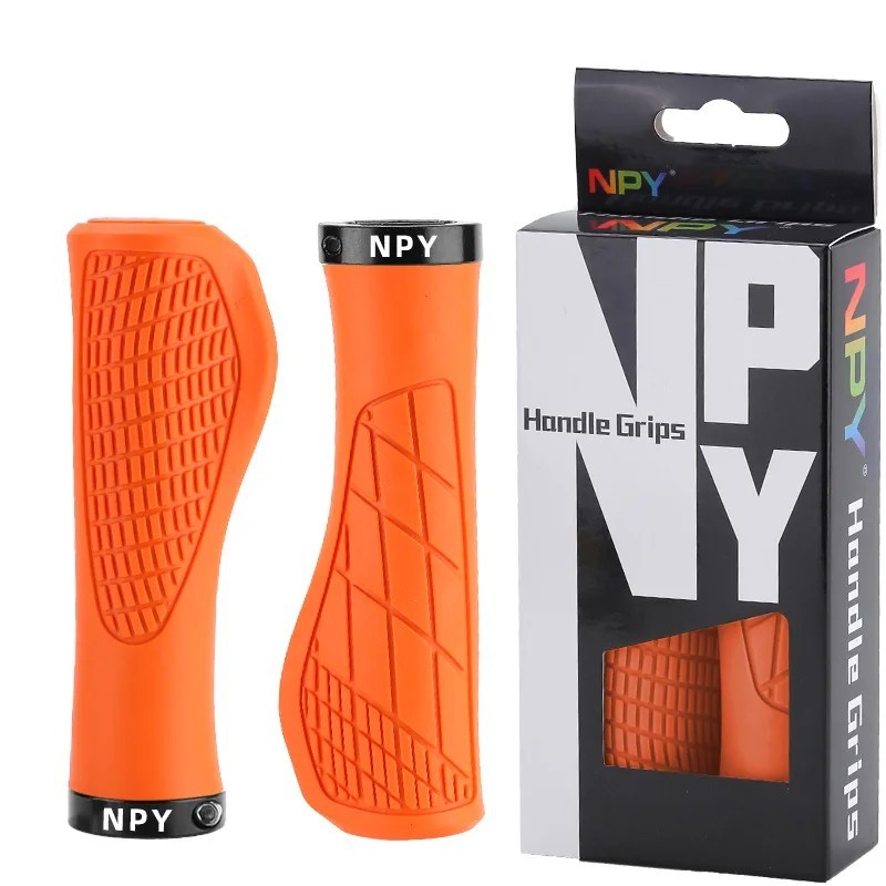 Grips Rubber Mountain Bicycle Mtb Handlebar Ergonomic Cycling Lock