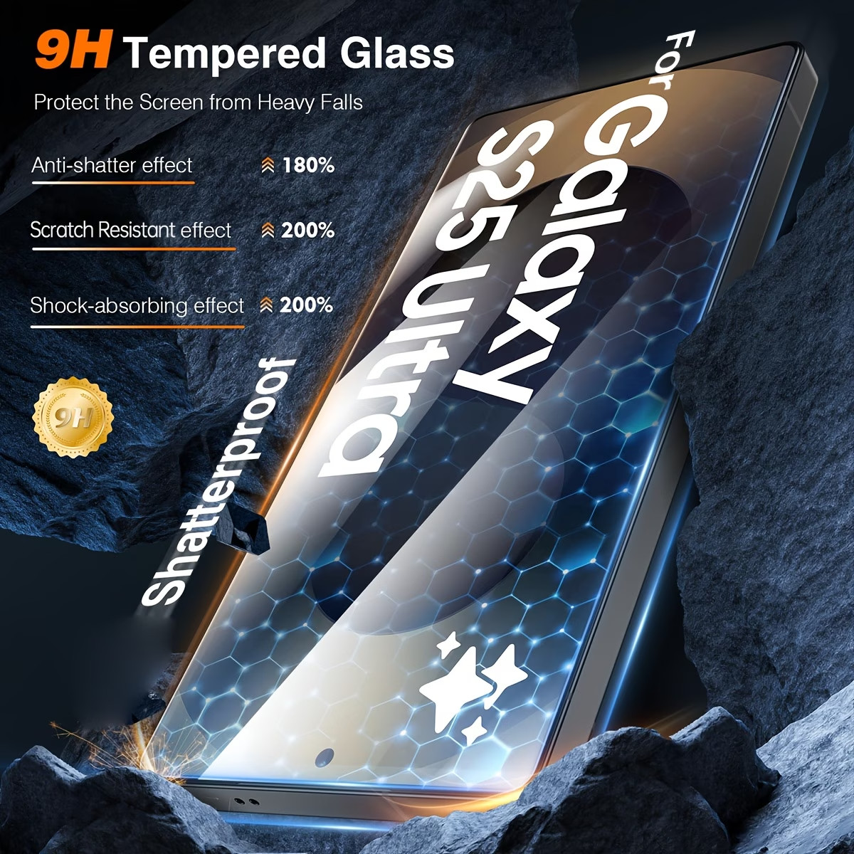 Samsung Galaxy S26 S25 S24 S23 S22 Ultra + FE 5G Tempered Glass SP — image 5