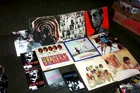 ROLLING STONES 8 LP, EP LOT  HOT ROCKS, FLOWERS, EXILE ON MAIN ST. + DVD & more