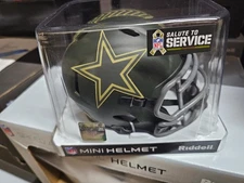 DALLAS COWBOYS 2025 SALUTE TO SERVICE Mini Speed NFL FOOTBALL NEW PACKAGE