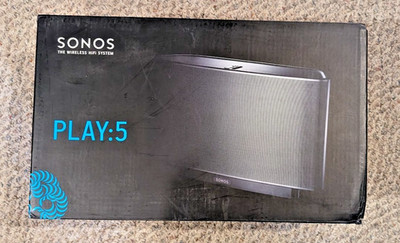 Sonos Play:5 1st Gen Wireless Streaming Smart Speaker - Black (RESET)