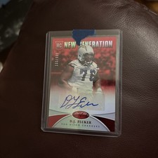 2013 Panini Certified New Generation D.J. Fluker #258 Mirror Red Signatures /999