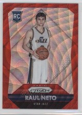 2015-16 Panini Prizm Rookies Ruby Wave Prizm /350 Raul Neto #318 4k8