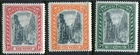 (154) 3 VERY GOOD 1901 QUEENS STAIRCASE TO 3/- GREEN SG58 - SG61  MOUNTED MINT