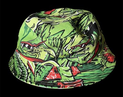 2019 MOUNTAIN MNT DEW ALL OVER PRINT BUCKET HAT S/M
