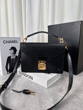 Louis Vuitton Epi Bifas Black Leather Bag