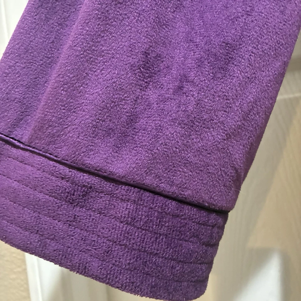 White Stag Sleepwear Women Purple Duster Dress Medium 8-10 - Image 2 of 4