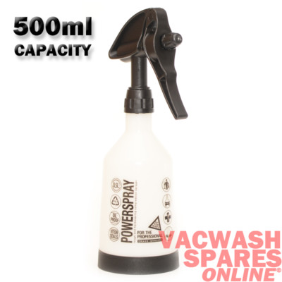 0,5L TRIGGER SPRÜHFLASCHE DUAL ACTION AGGRESSIV-CHEMIKALIEN-WASCHMITTEL-REINIGER 