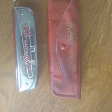 Hohner Chrometta 12 Slide Harmonica- Key of C, Made in Germany works