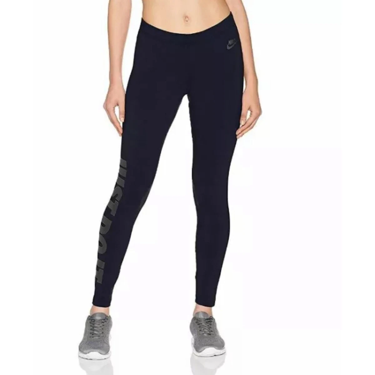 Nike Dri Fit JUST DO IT Women's Small Leggings Training Athletic