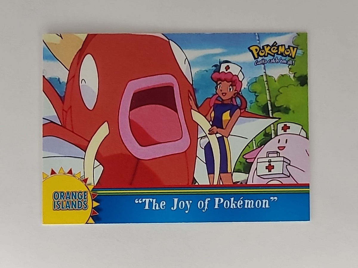 2000 Pokemon Topps TV Orange Islands Set of 2 Cards The Joy of Pokmon and  Stage | eBay