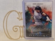 Romy Gonzalez, White Sox/Red Sox, 2022 Chronicles Origins Auto RC #'d/49🇬