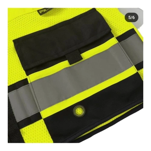 Surveyor  Hi Viz Safety Vest With Plan Pocket image 2