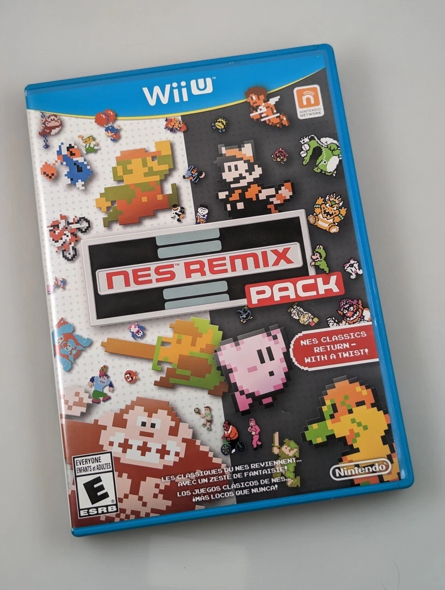 NES Remix Pack (Nintendo Wii U, 2014) Game Nintendo Selects Complete In Box  CIB