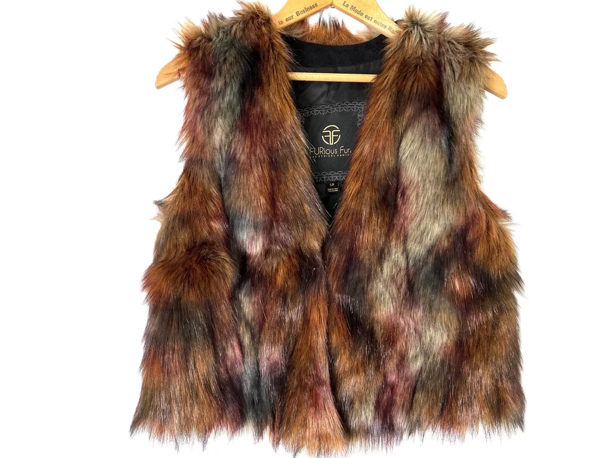 Ebay fur best sale vest