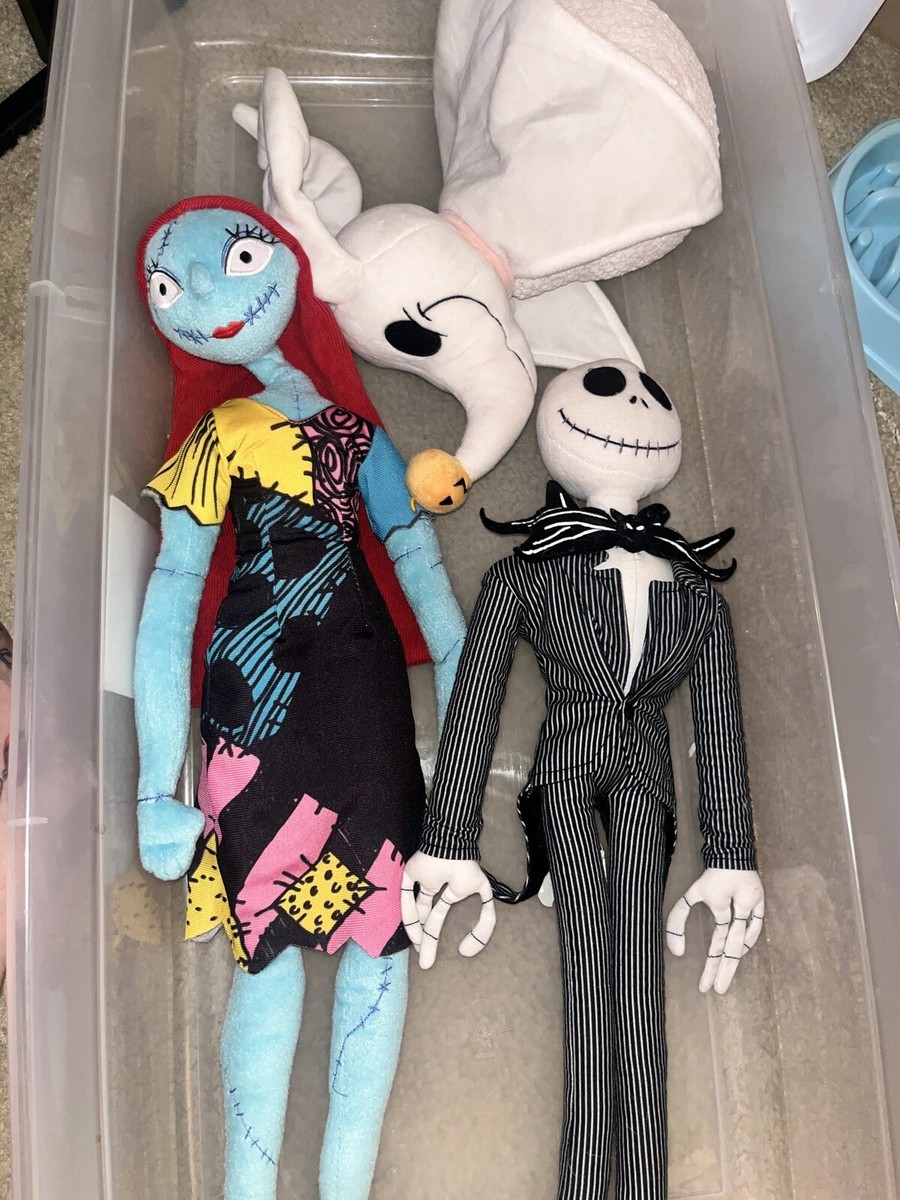 Nightmare Before Christmas Lot, Jack And Sally And Zero Dog