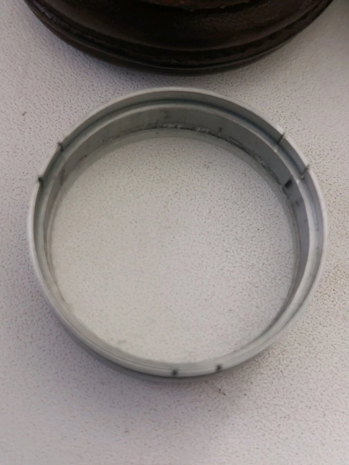 2 x ROLLEIFLEX FILTERS..28mm..In LEATHER POUCHES..plus EMPTY ROLLEIFLEX 6x6 BOX  - Image 3 of 4