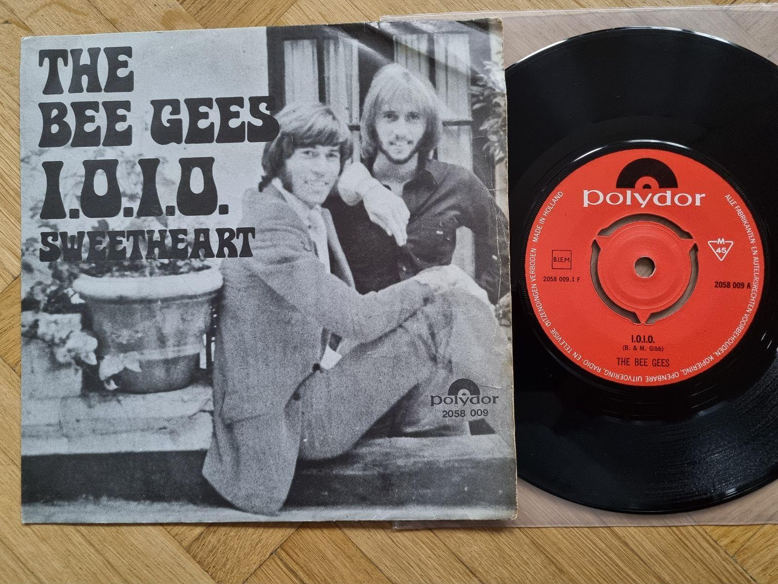 7"" Single The Bee Gees - I.O. I.O. Vinyl Holland